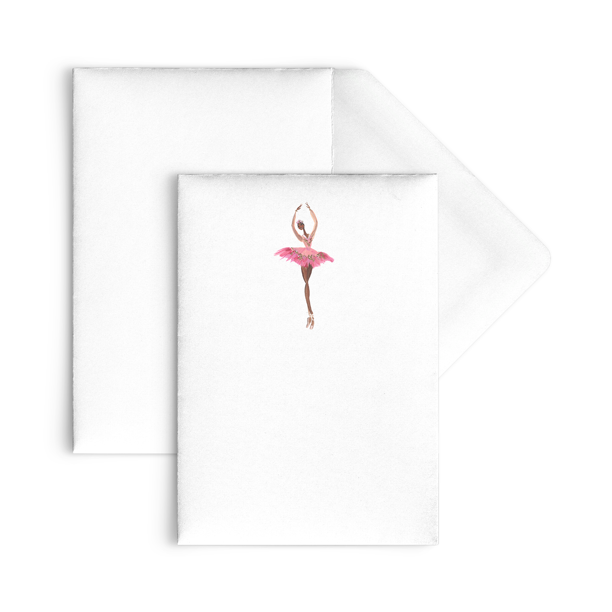 Sunshine Ballerina Notecards | Notecards| Pointebrush Ballet Art and Lifestyle
