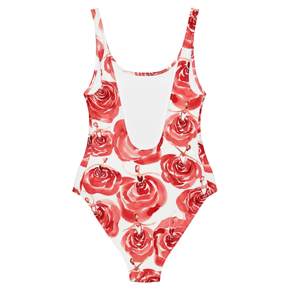 Waltz of the Roses Adult Swimsuit/Leotard