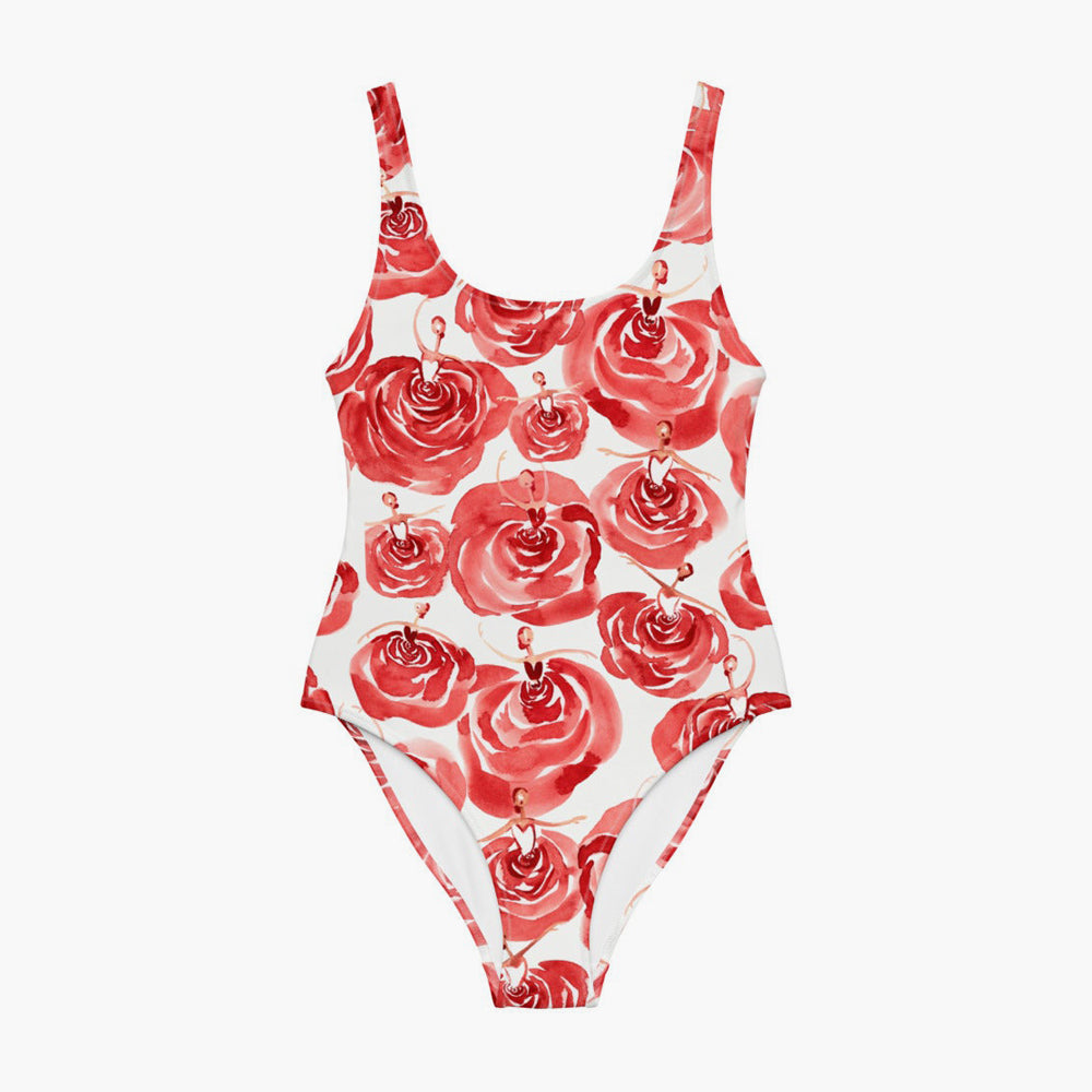Waltz of the Roses Adult Swimsuit/Leotard