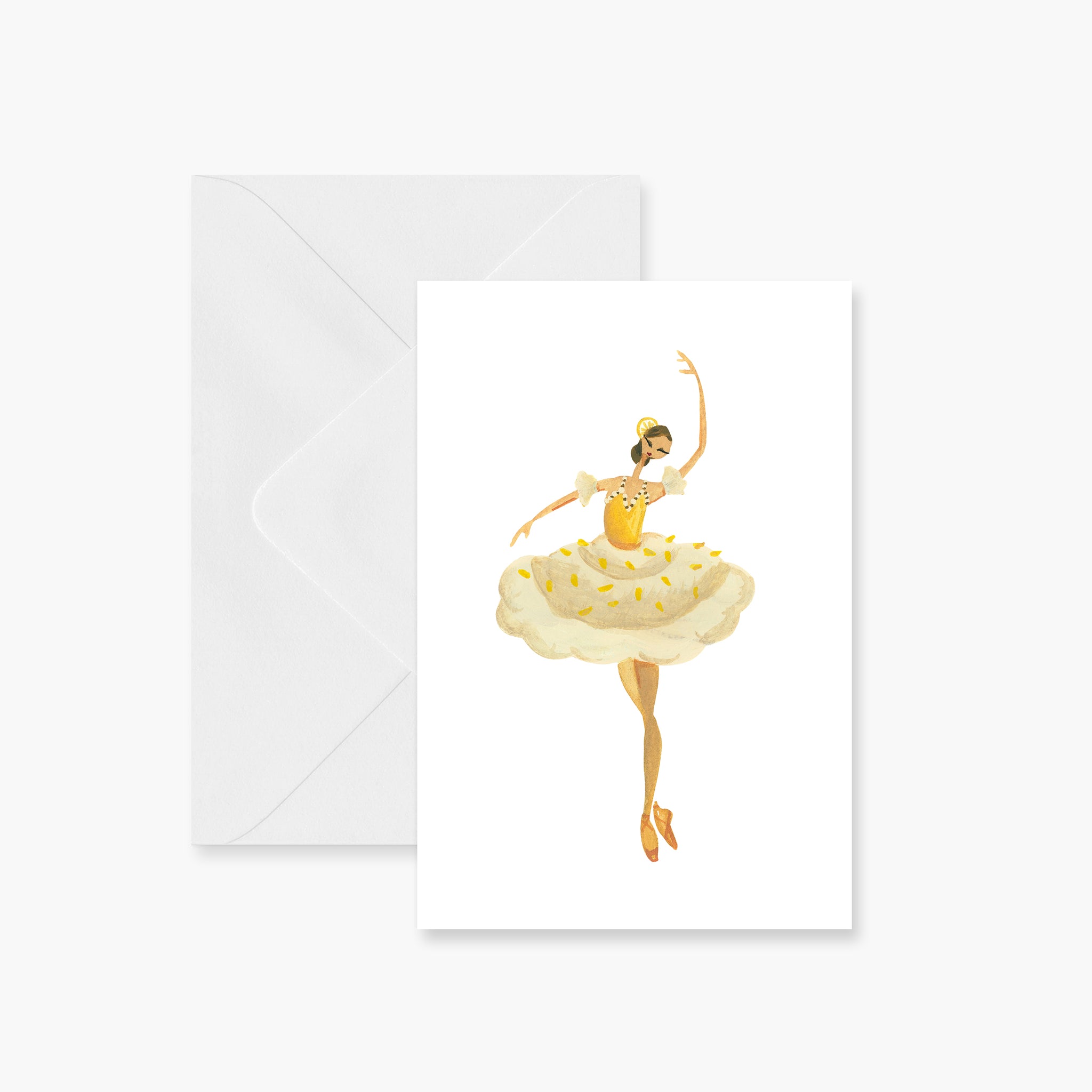 Lemon Pie Ballerina Card
