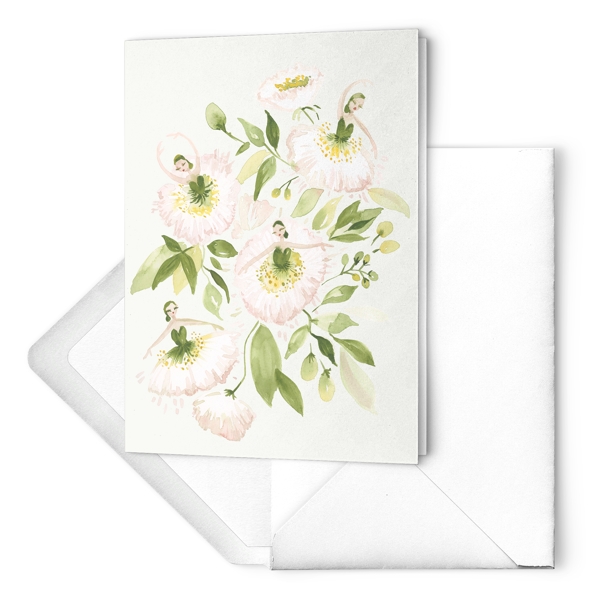 Waltz of the Anemones Greeting Card Set