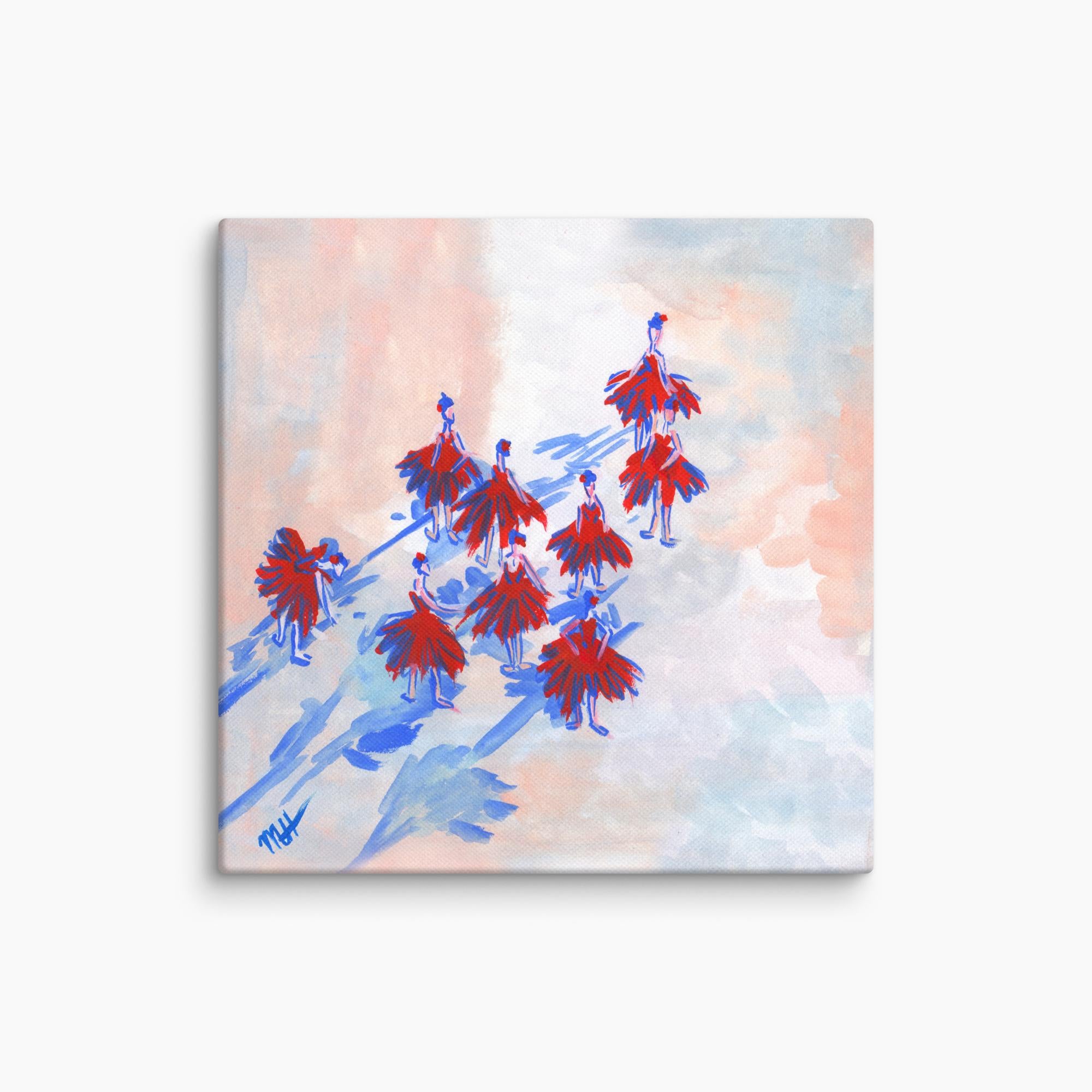 Red Tutus Canvas Art