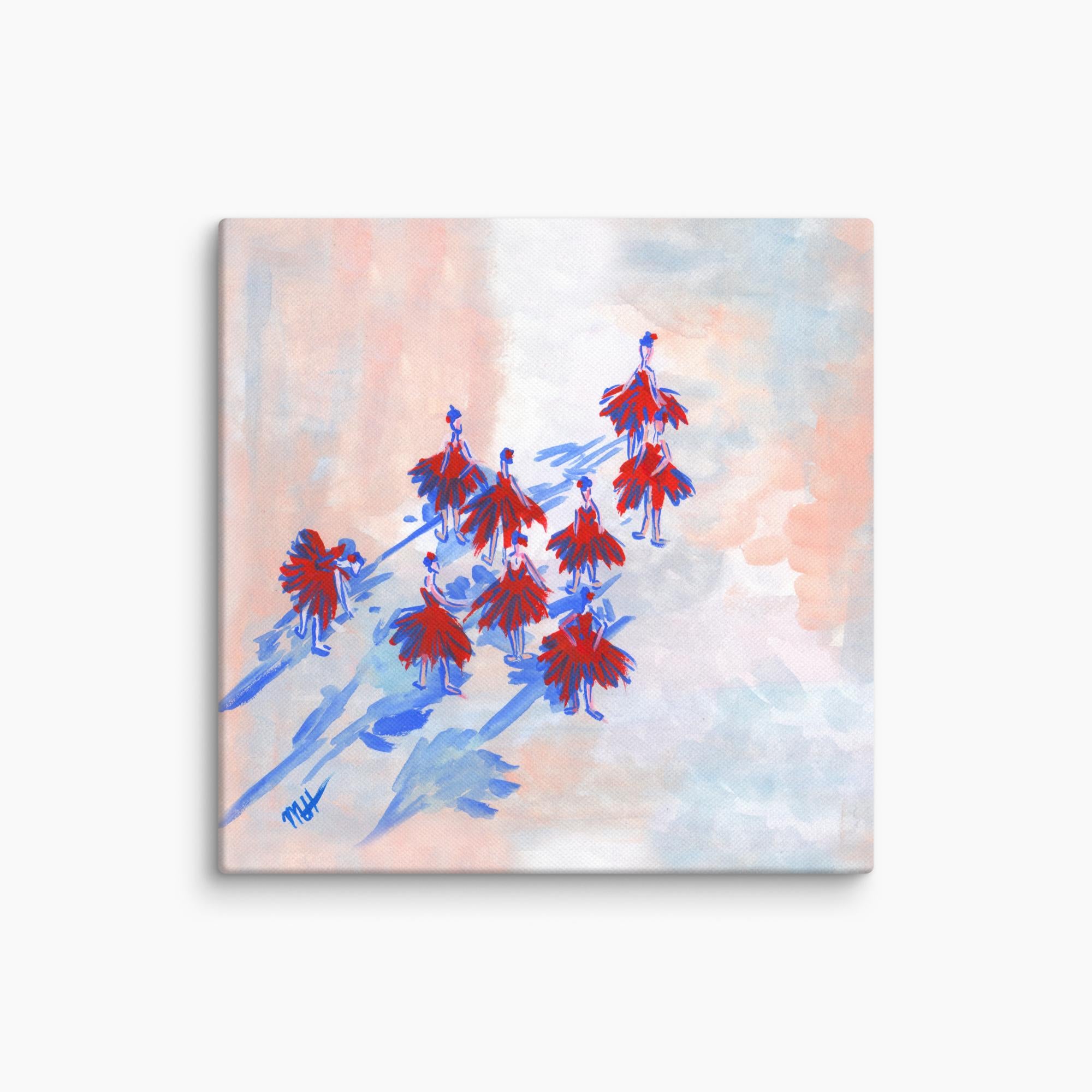 Red Tutus Canvas Art