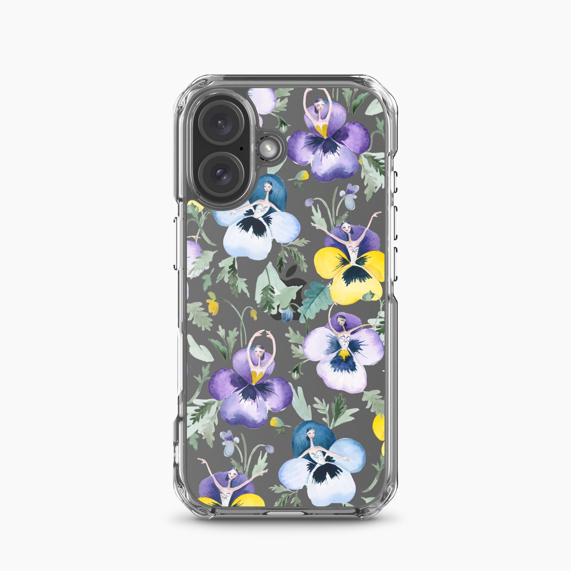 Waltz of the Pansies iPhone Case