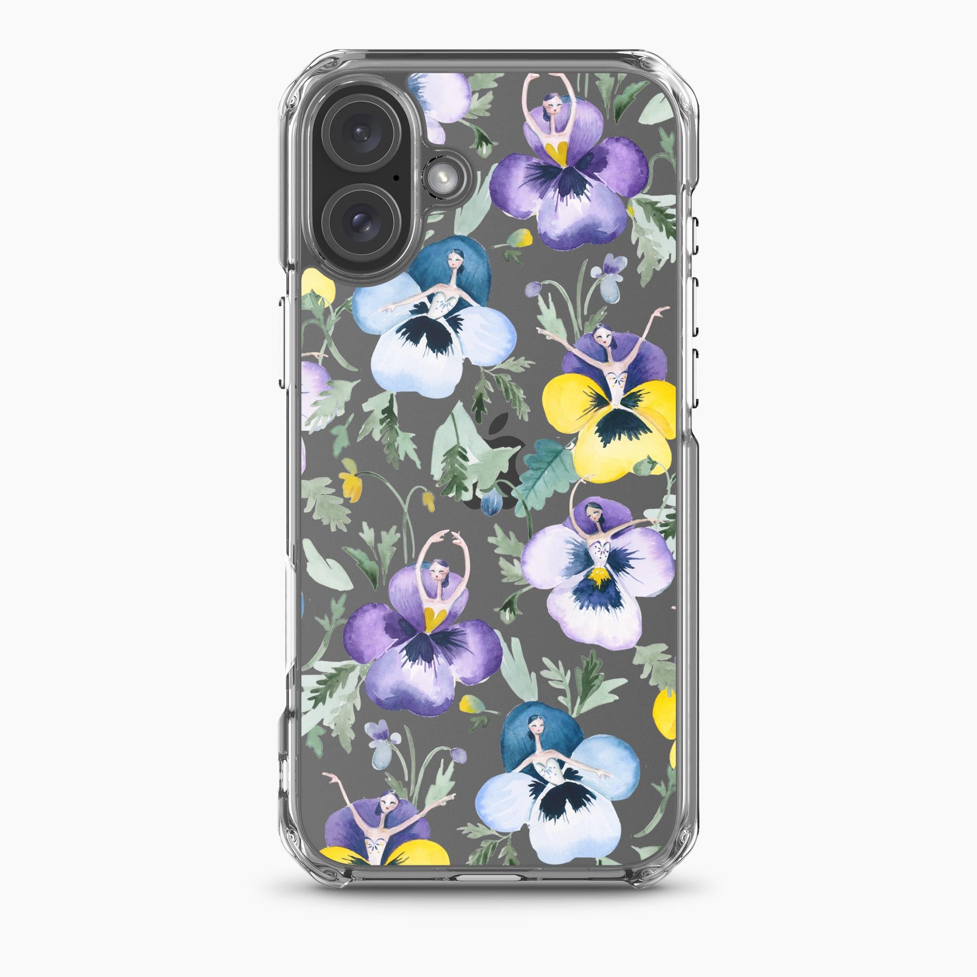 Waltz of the Pansies iPhone Case