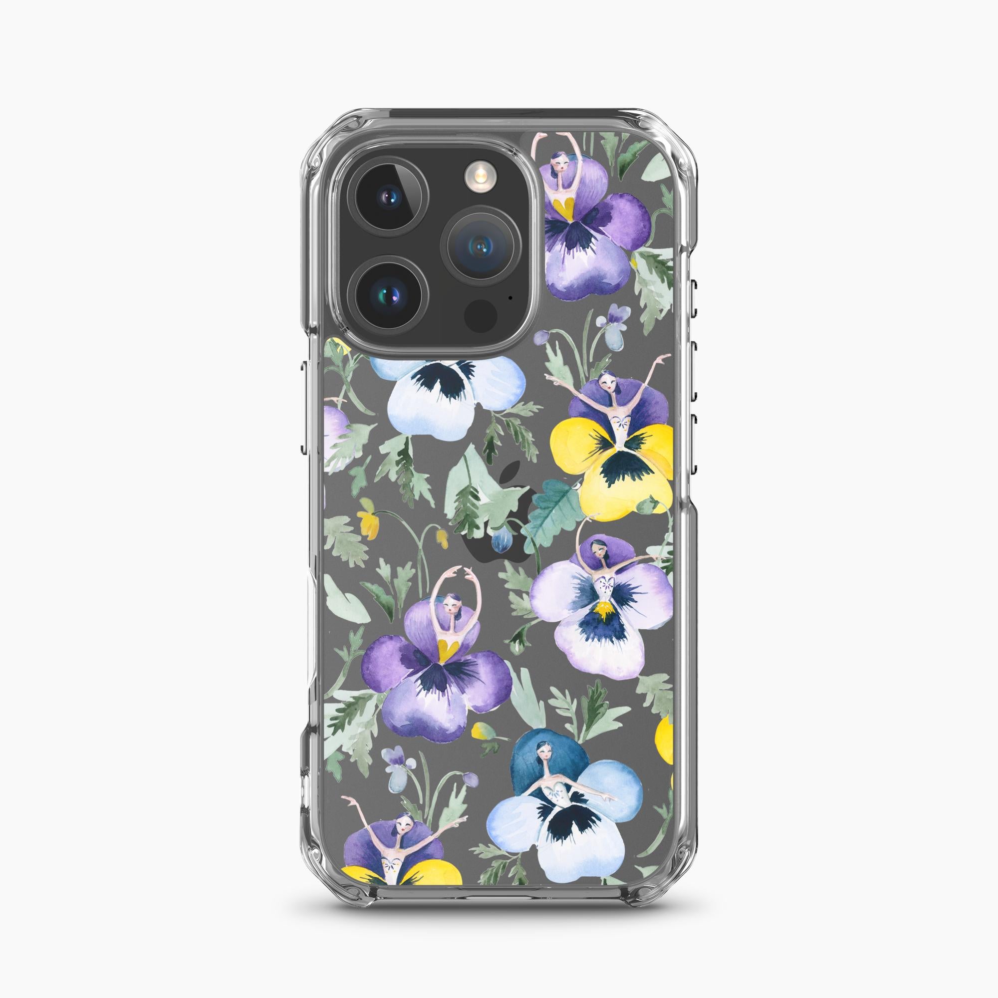 Waltz of the Pansies iPhone Case