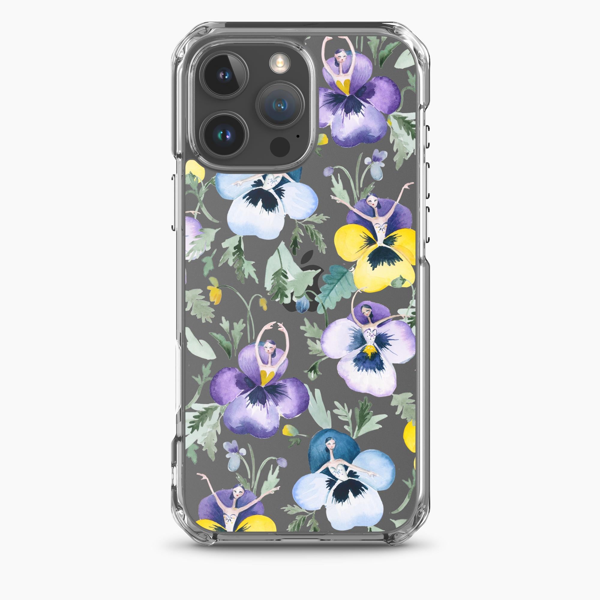 Waltz of the Pansies iPhone Case