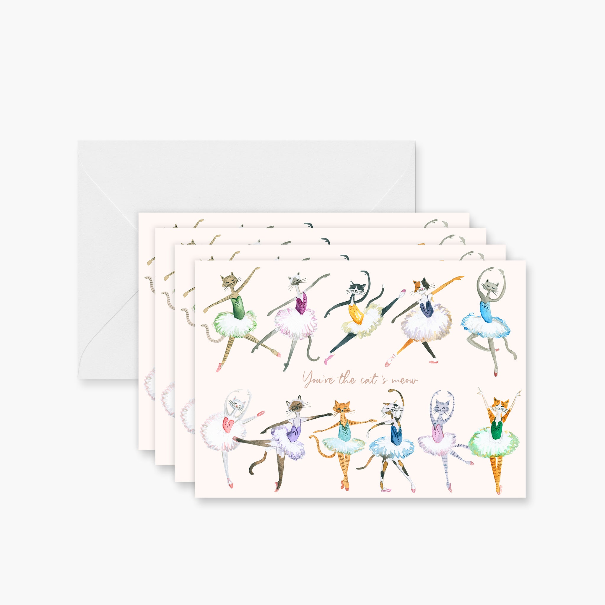 The Cat's Meow Greeting Card Set