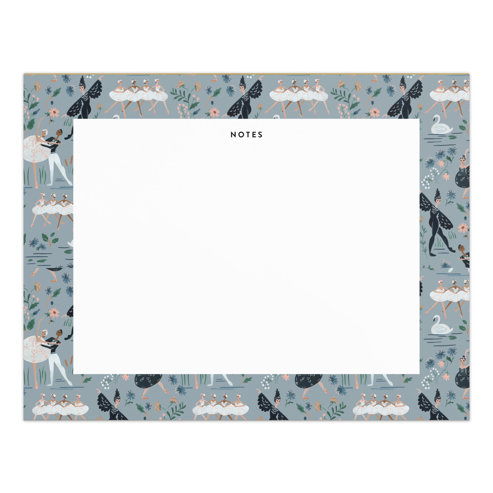 Swan Lake Large Notepad