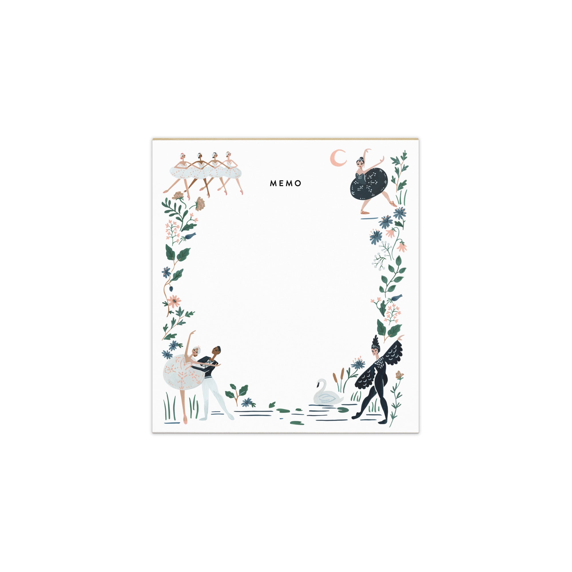 Swan Lake Small Notepad