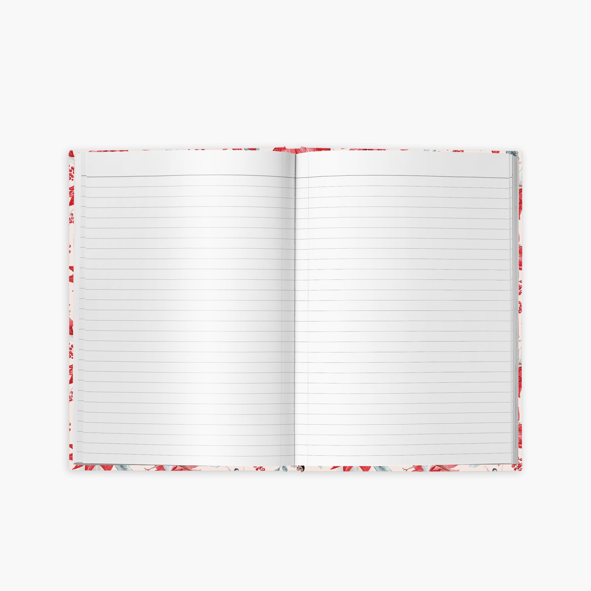 Poinsettia Dancers Notebook