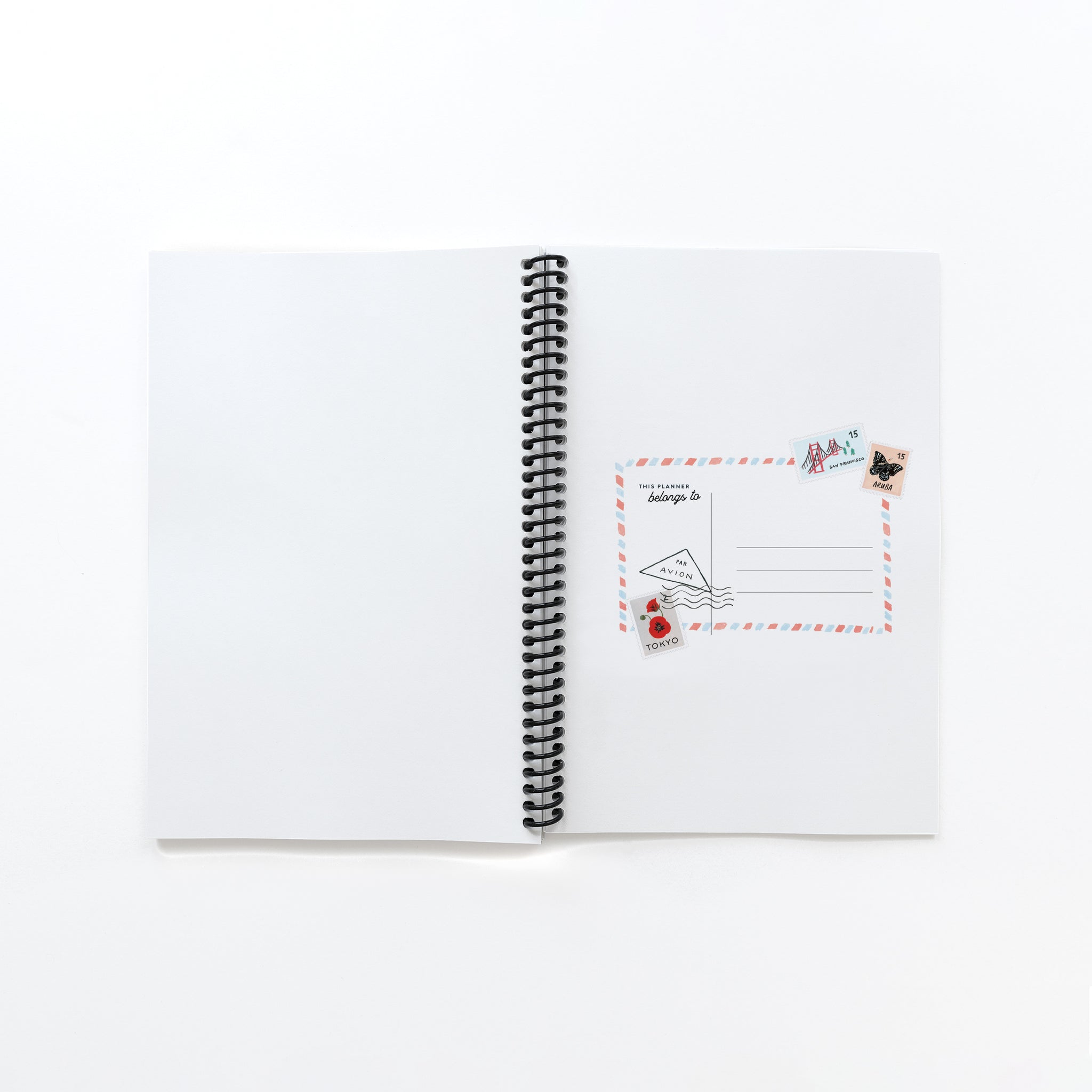 Dancing Around the World Undated Weekly Planner