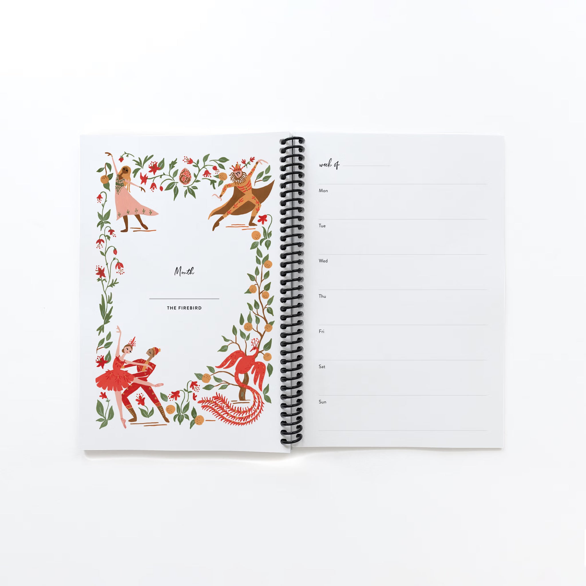 The Great Ballets Undated Weekly Planner