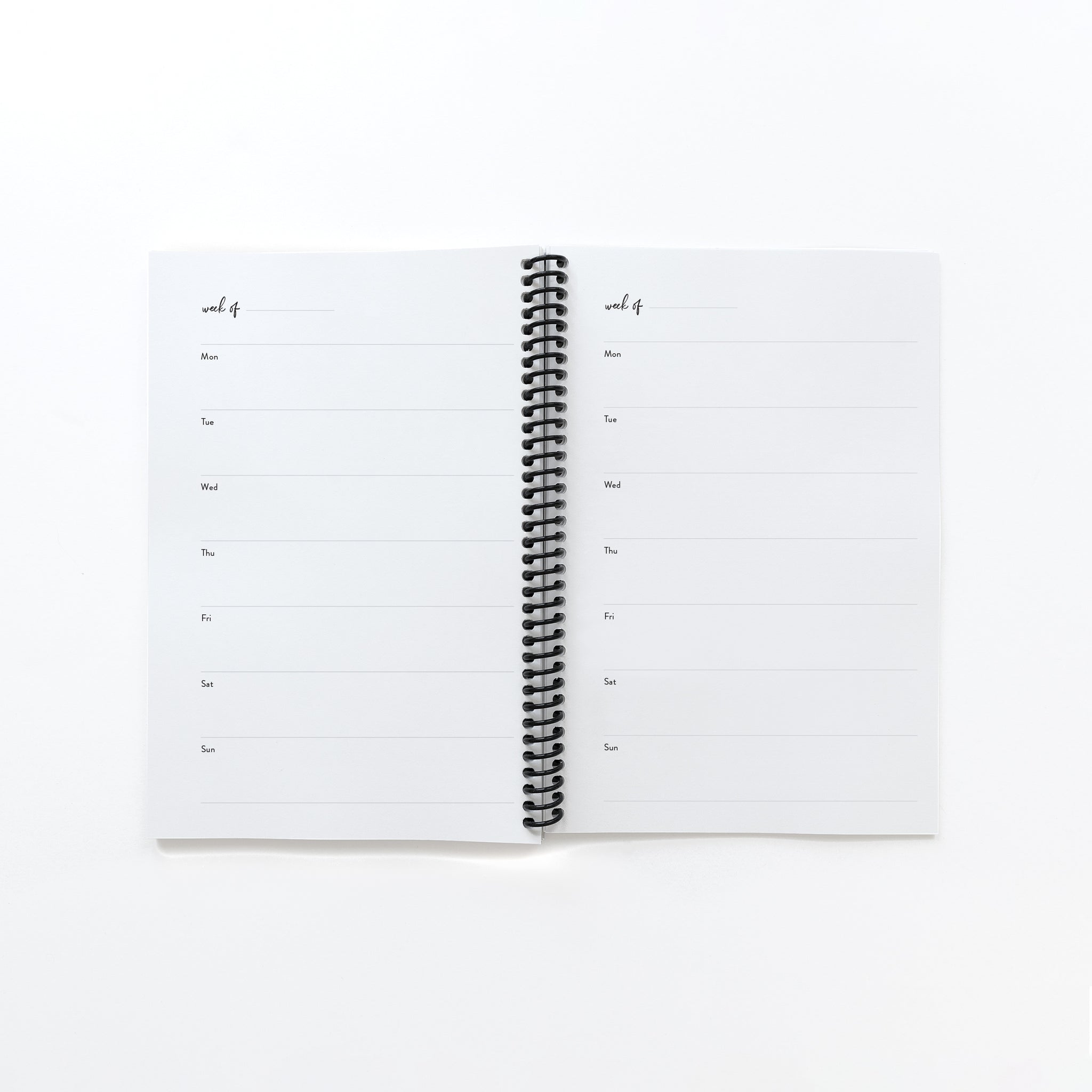 The Great Ballets Undated Weekly Planner