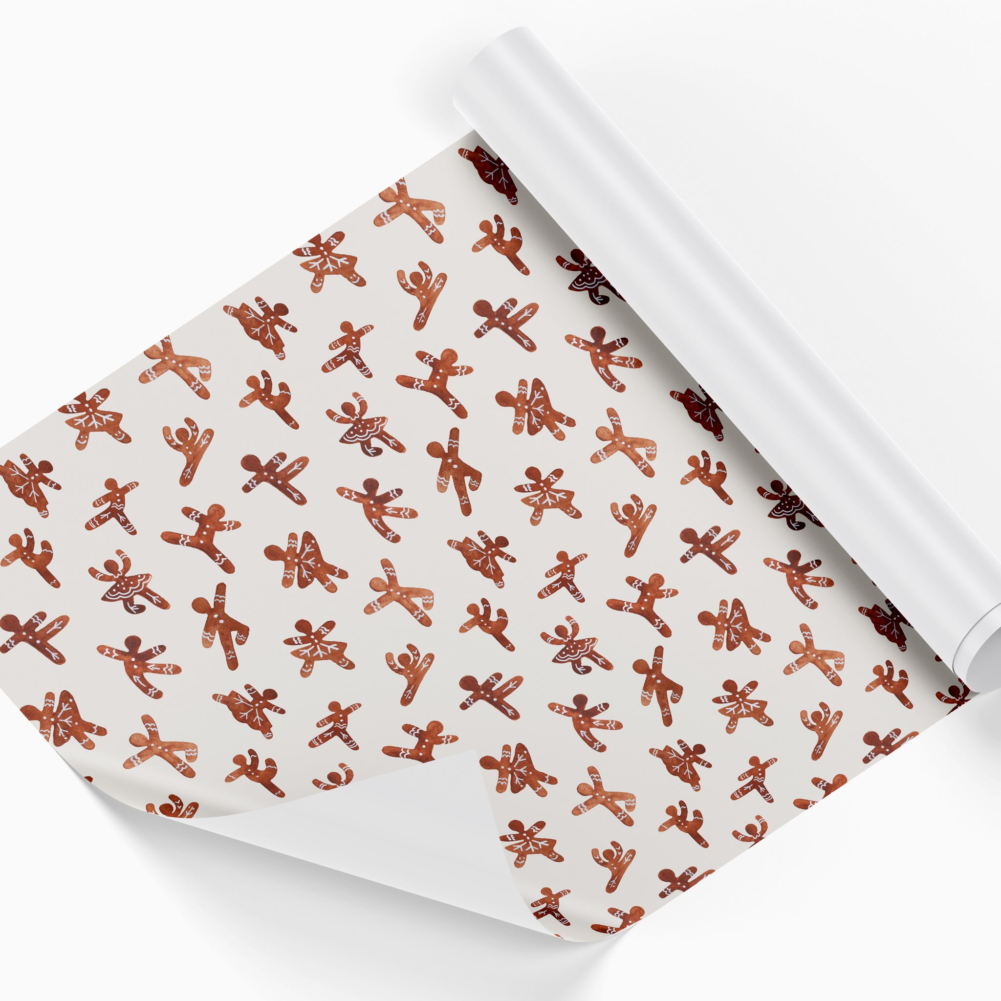 Gingerbread Dancers Wrapping Paper