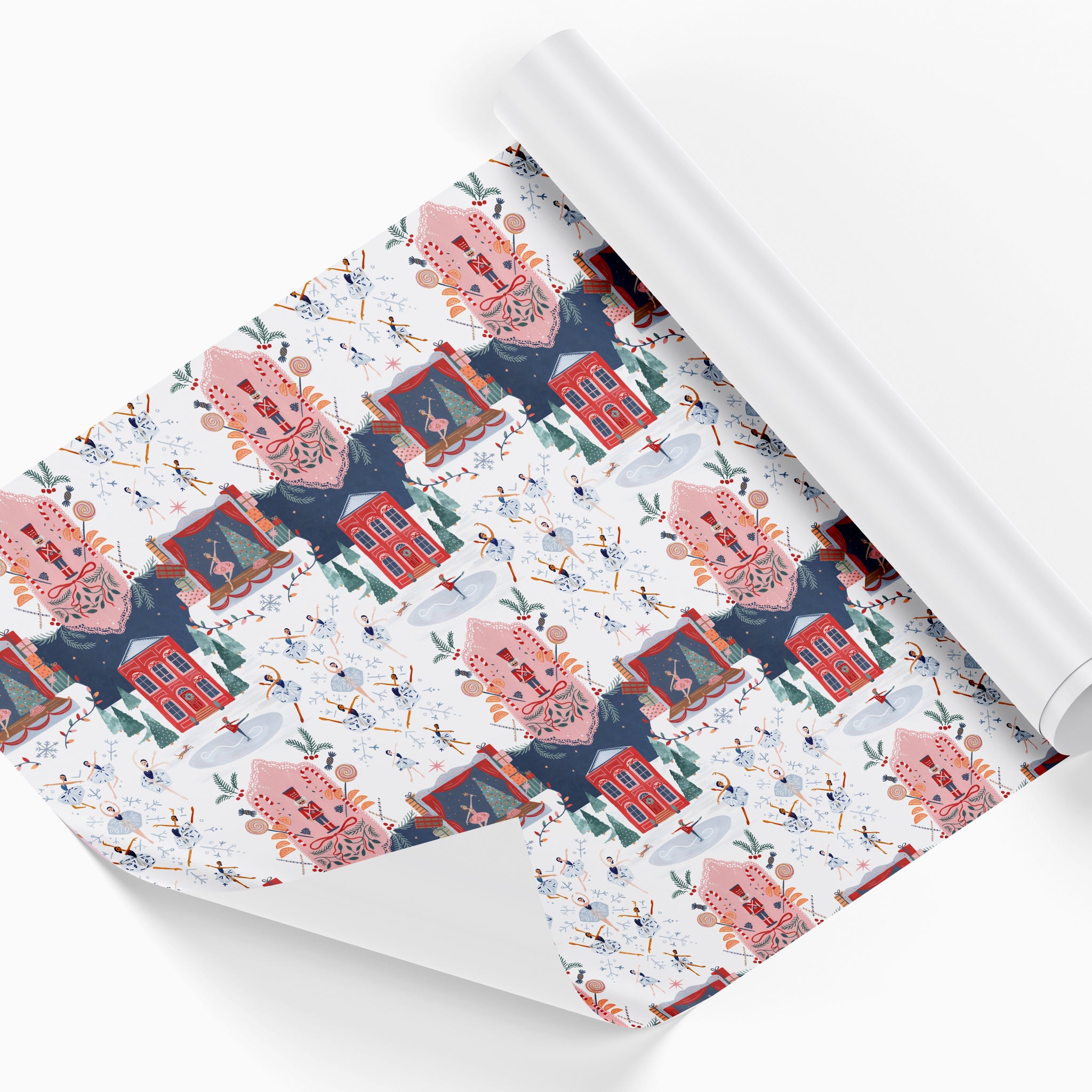 Holly Jolly Wrapping Paper