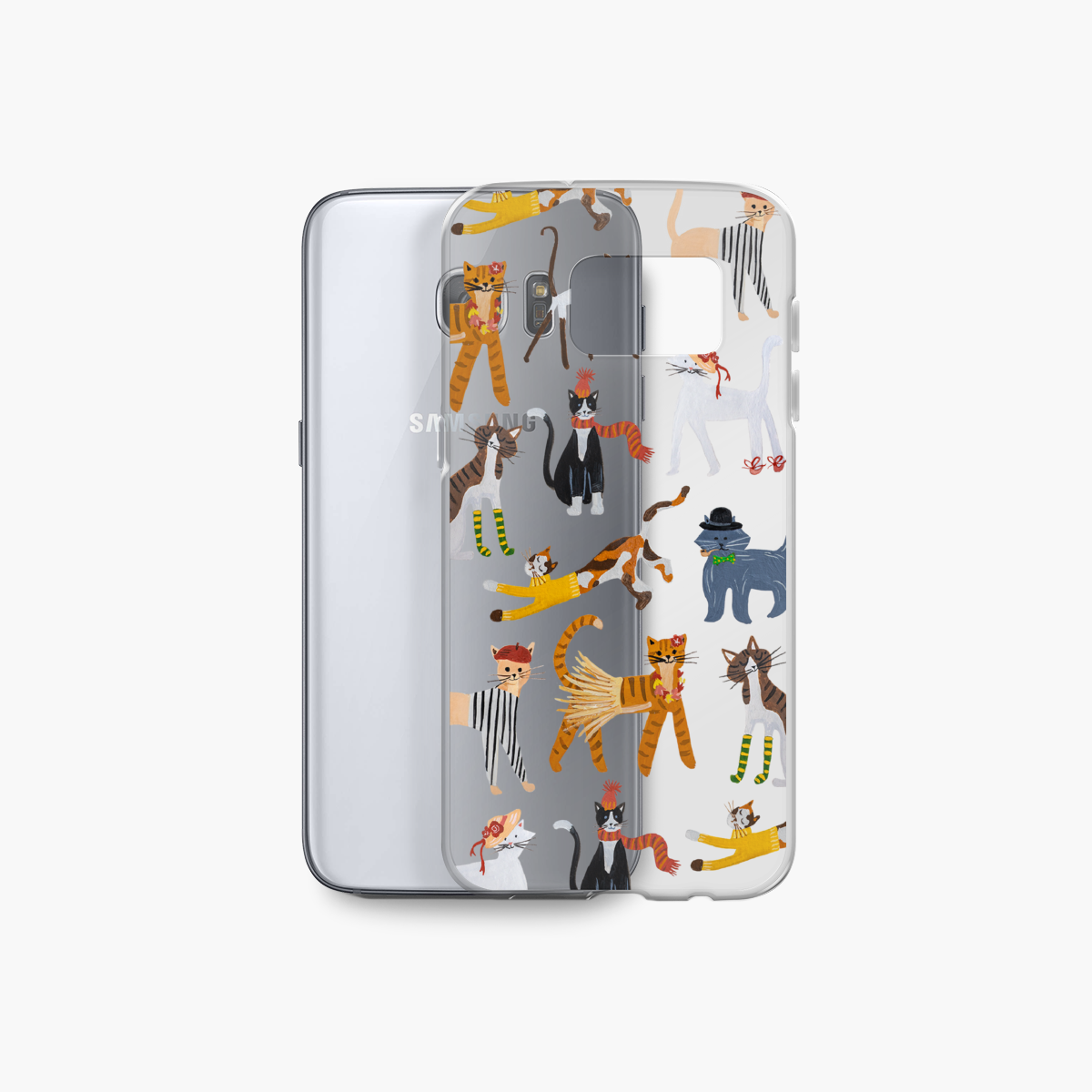 Party of Cats Samsung Case | Animals, Samsung| Pointebrush Ballet Art and Lifestyle