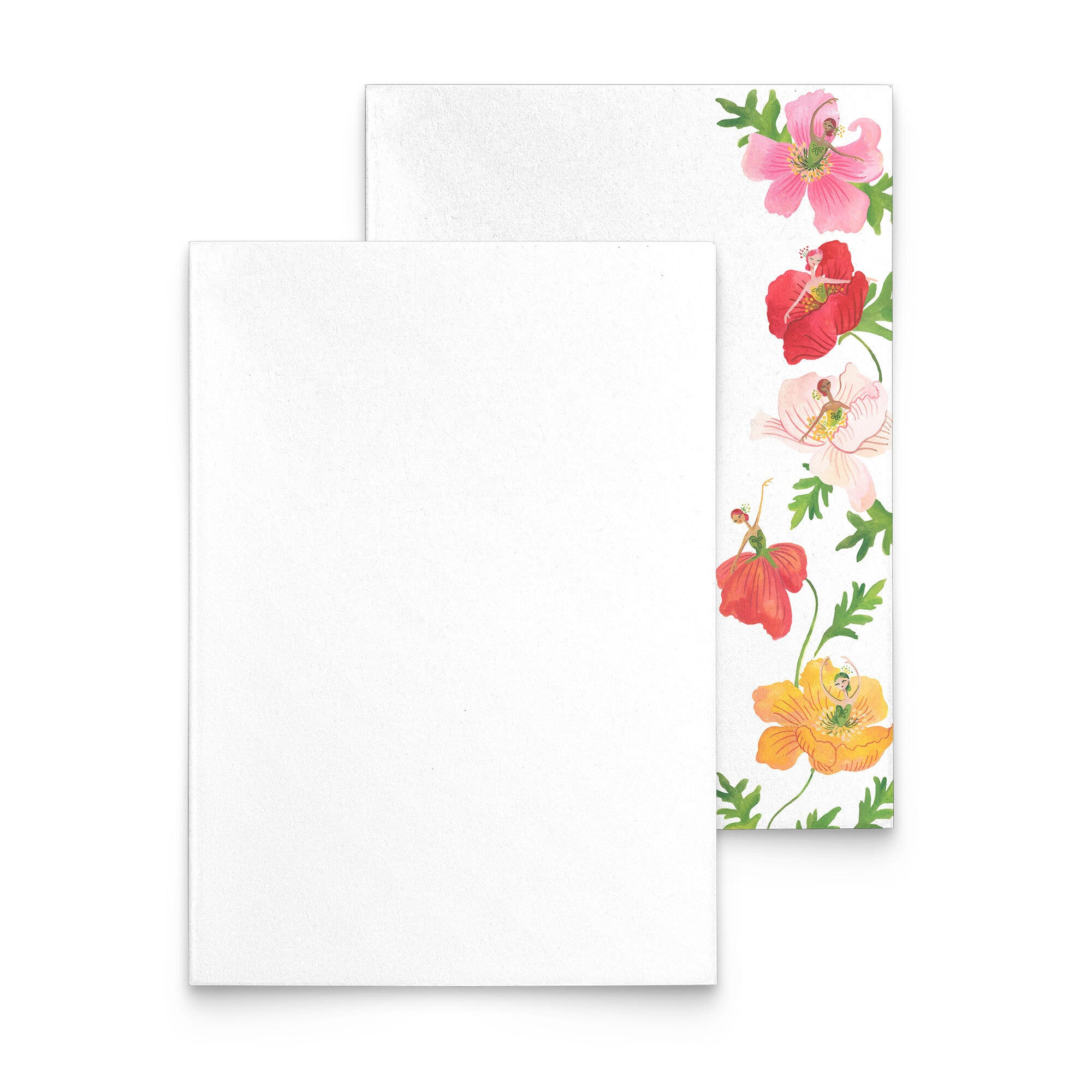 Waltz of the Poppies Notecard