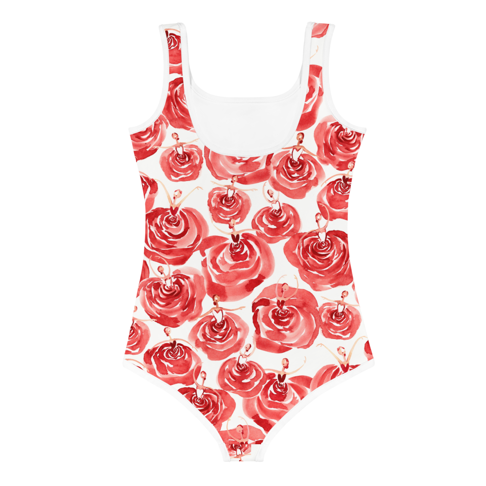 Waltz of the Roses Kids Swimsuit/Leotard