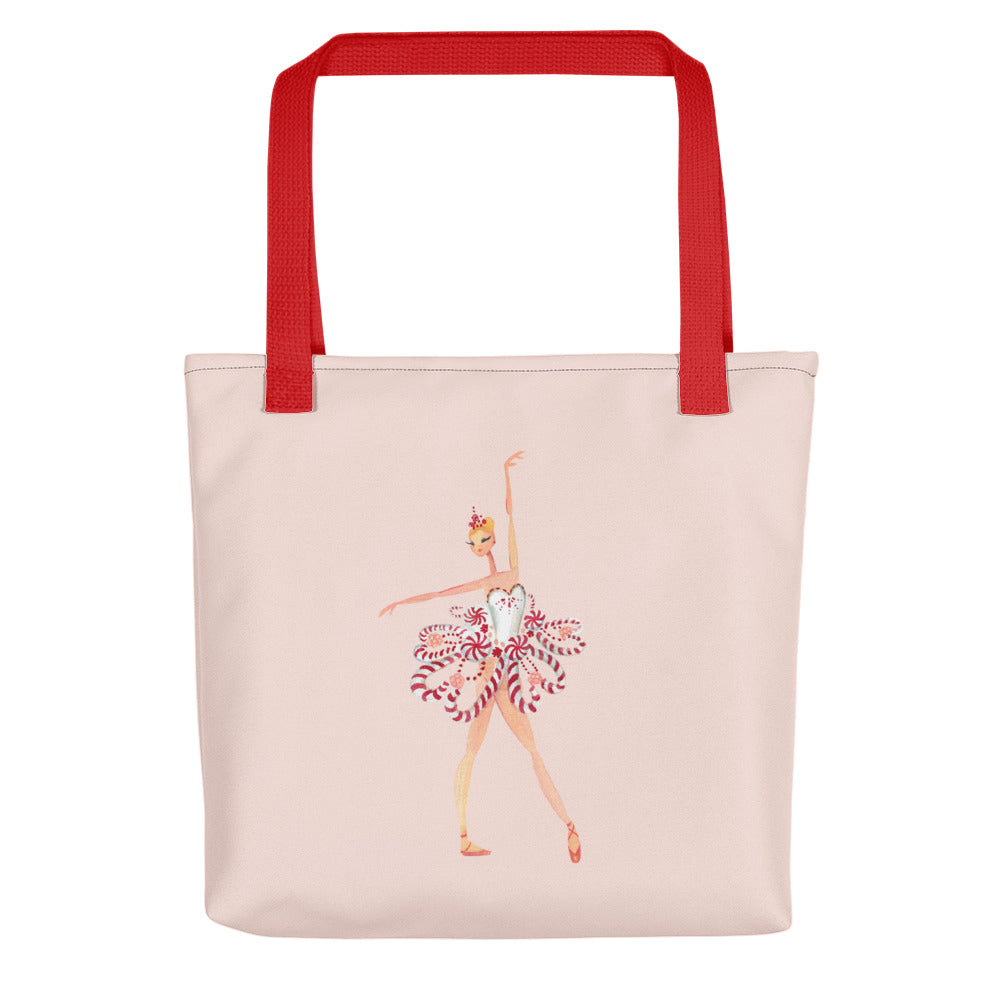 Peppermint Ballerina Tote bag