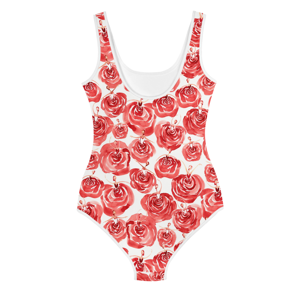 Waltz of the Roses Youth Swimsuit/Leotard