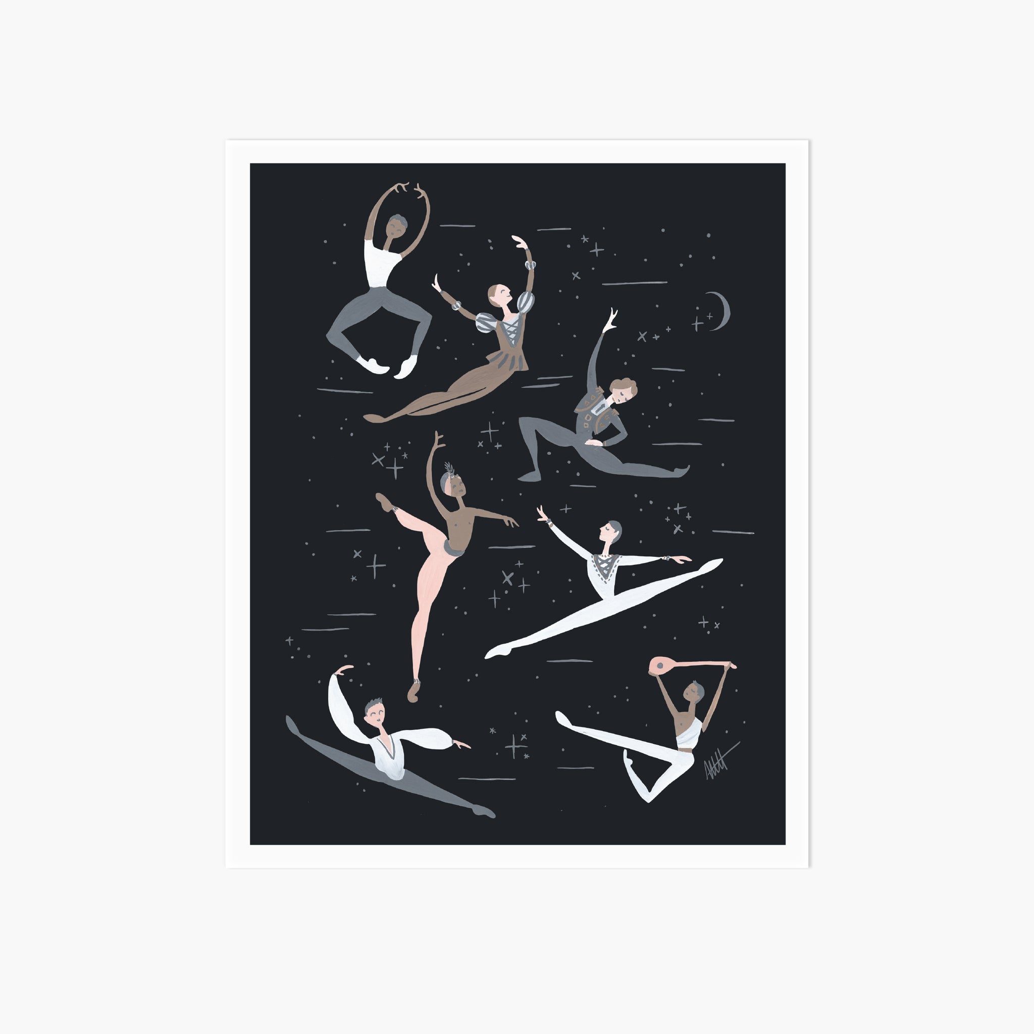 Boys of Ballet Art Print | Ballet| Pointebrush Ballet Art and Lifestyle