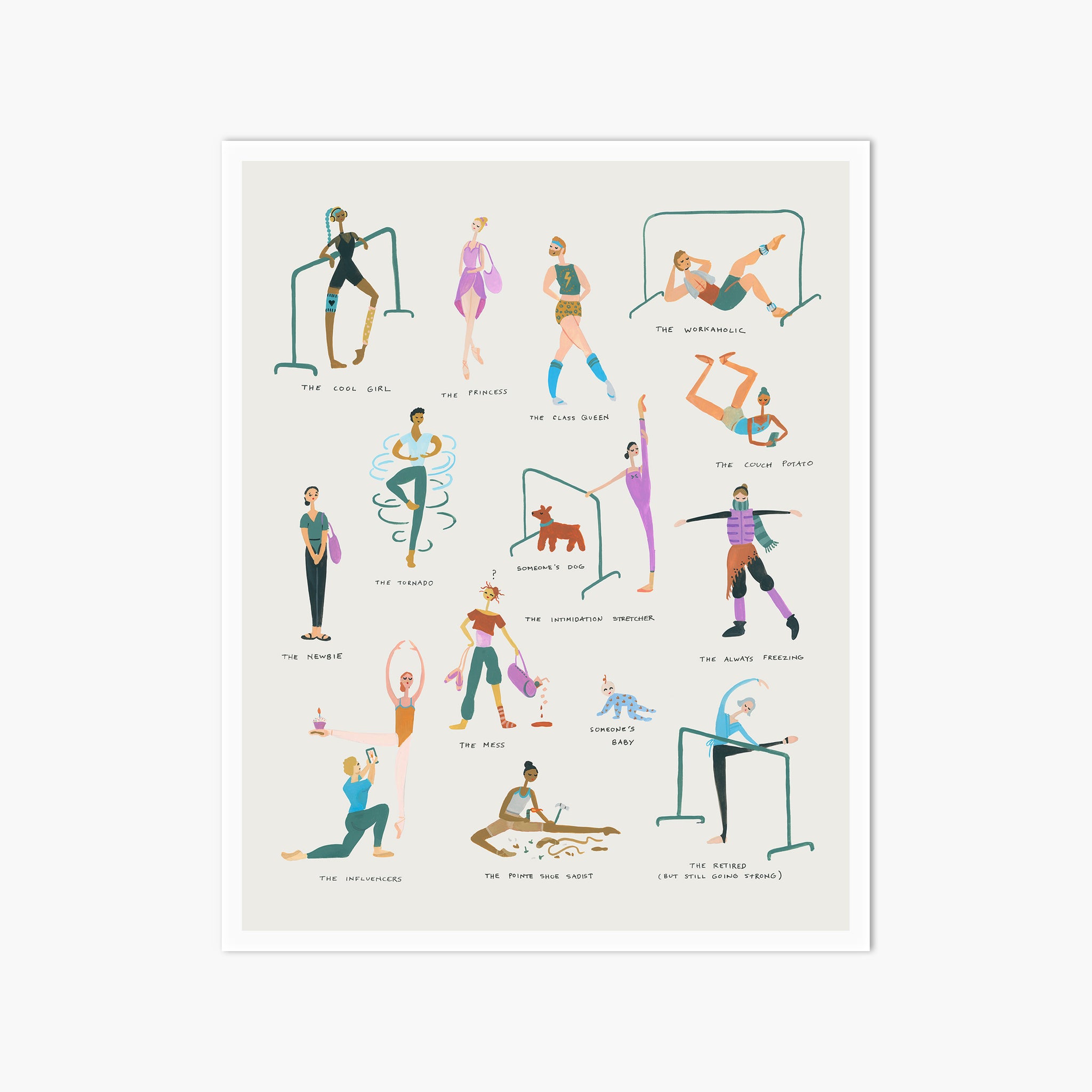 The Ballet Class Poster