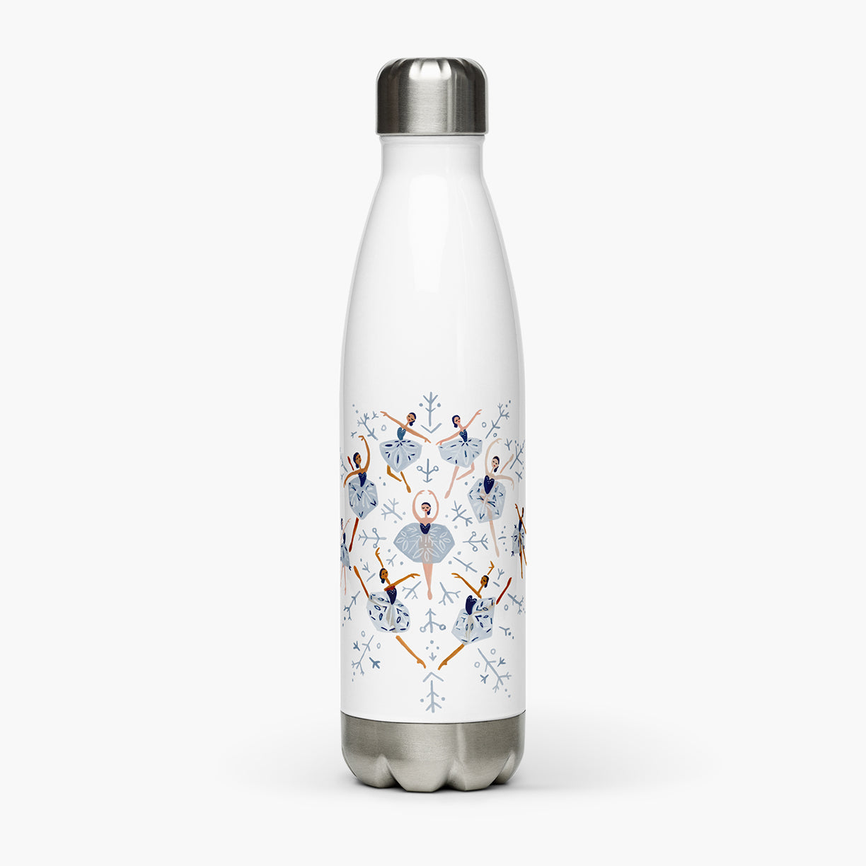Snowflake Ballerinas Water Bottle