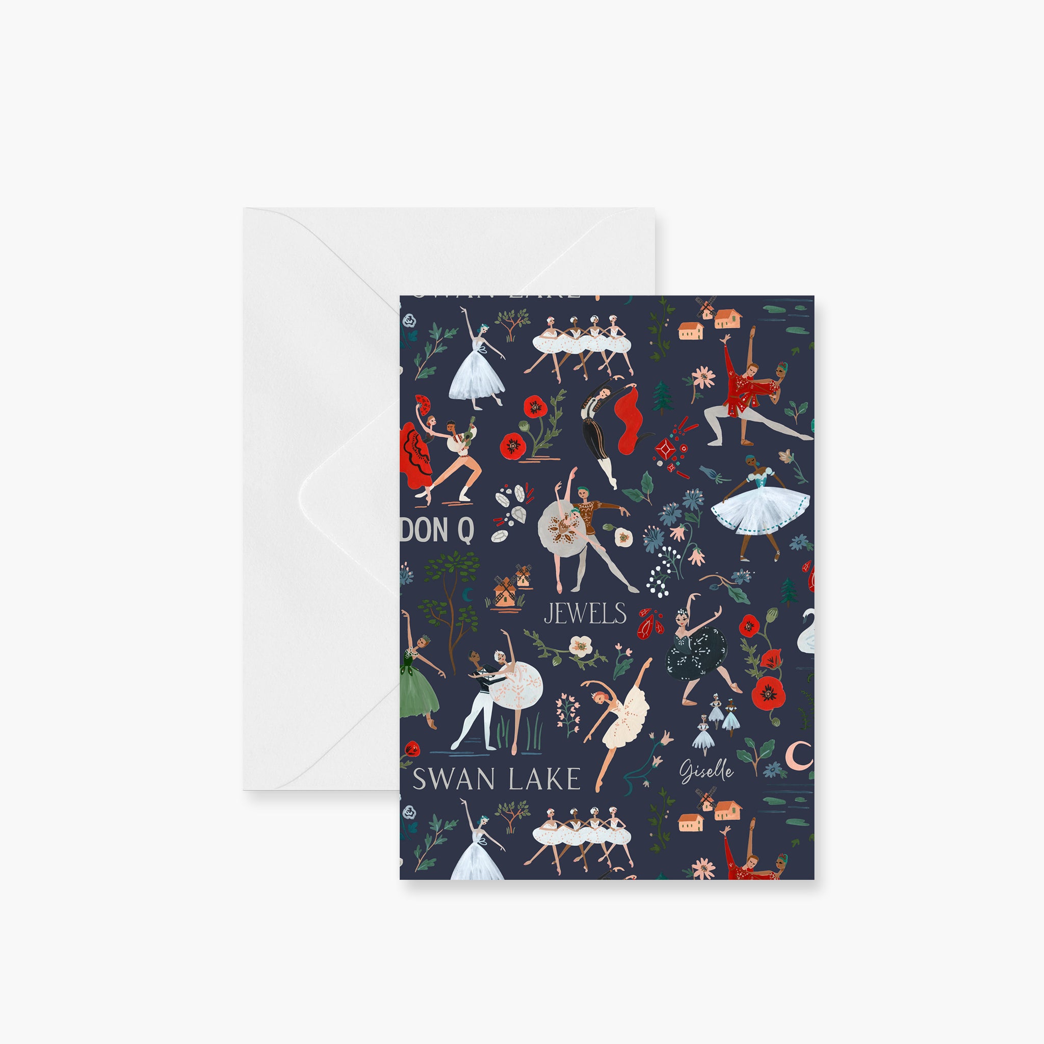 The Great Ballets Greeting Card Set