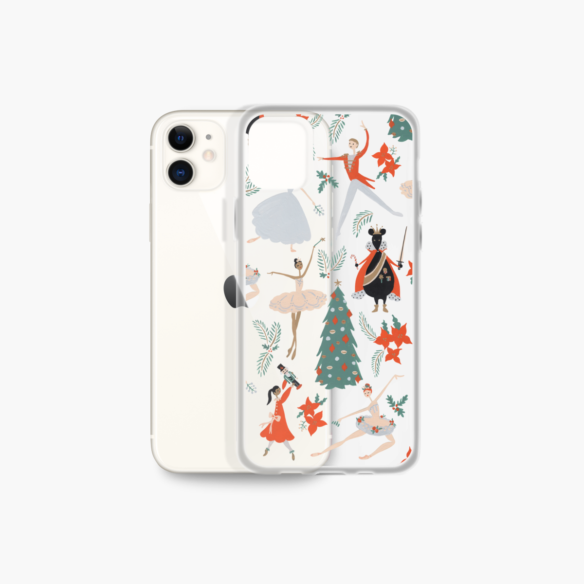 Nutcracker iPhone Case | Holiday| Pointebrush Ballet Art and Lifestyle