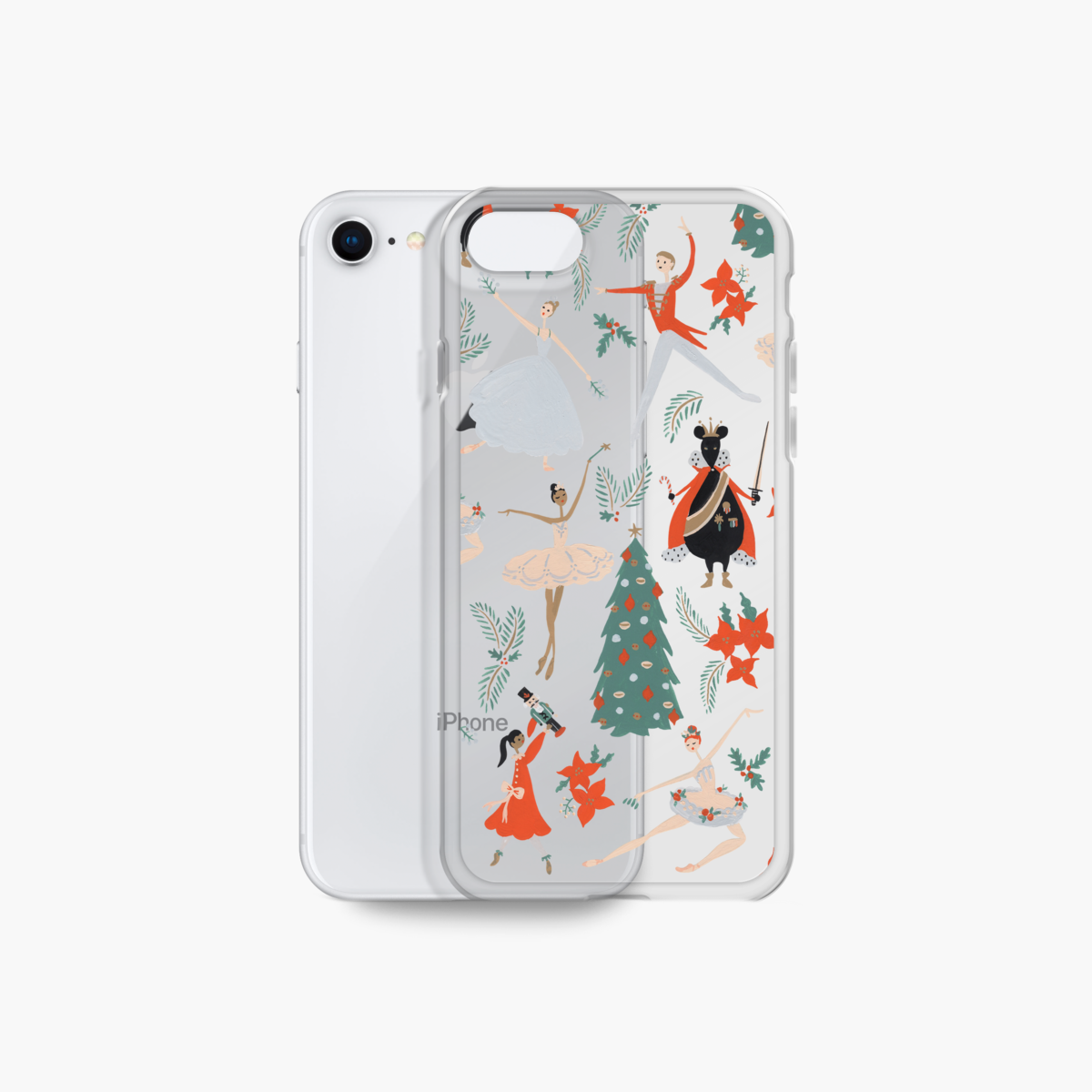 Nutcracker iPhone Case | Holiday| Pointebrush Ballet Art and Lifestyle