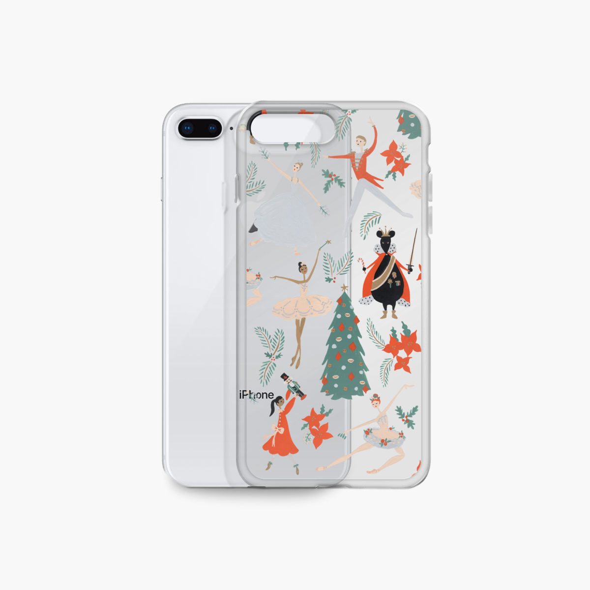 Nutcracker iPhone Case | Holiday| Pointebrush Ballet Art and Lifestyle