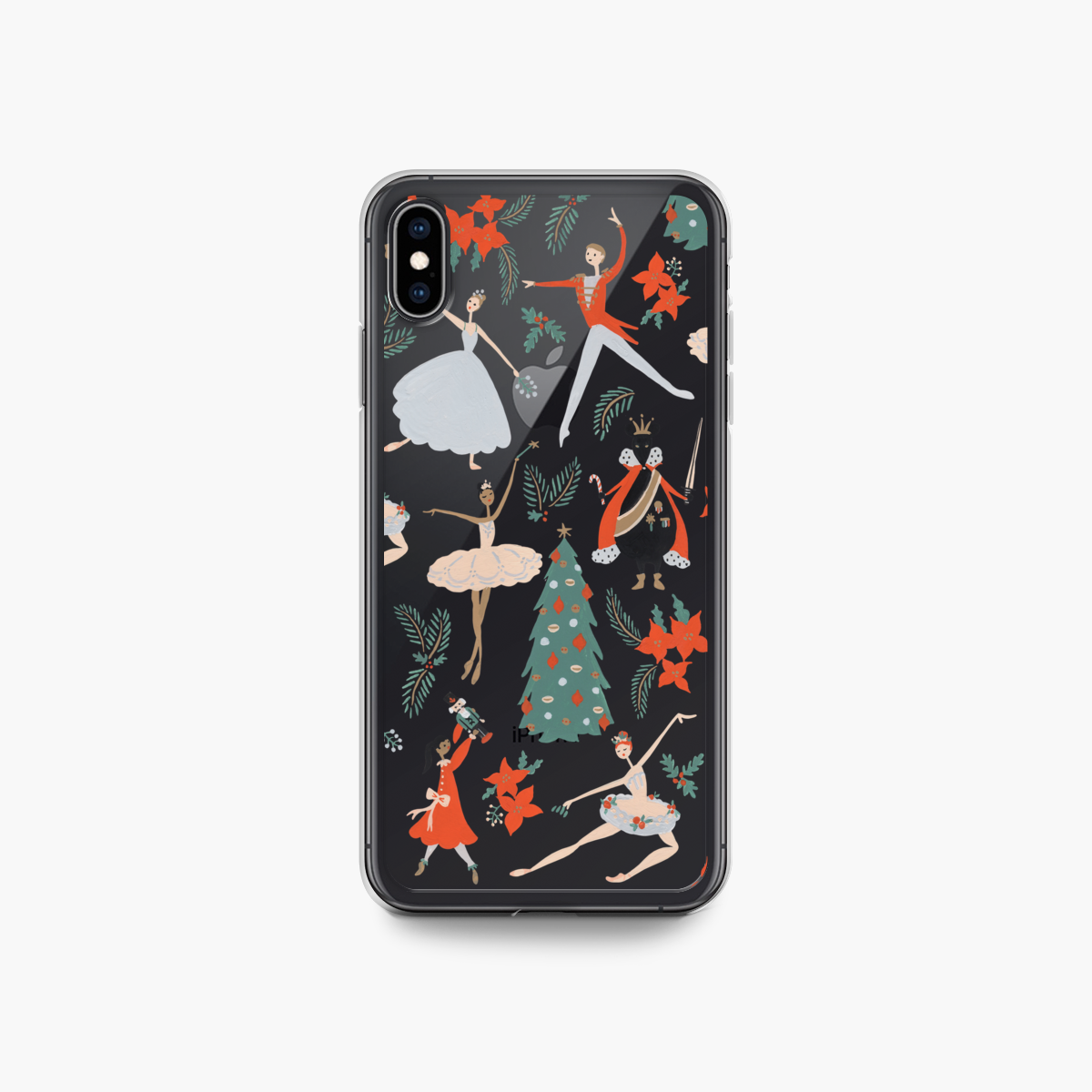 Nutcracker iPhone Case | Holiday| Pointebrush Ballet Art and Lifestyle