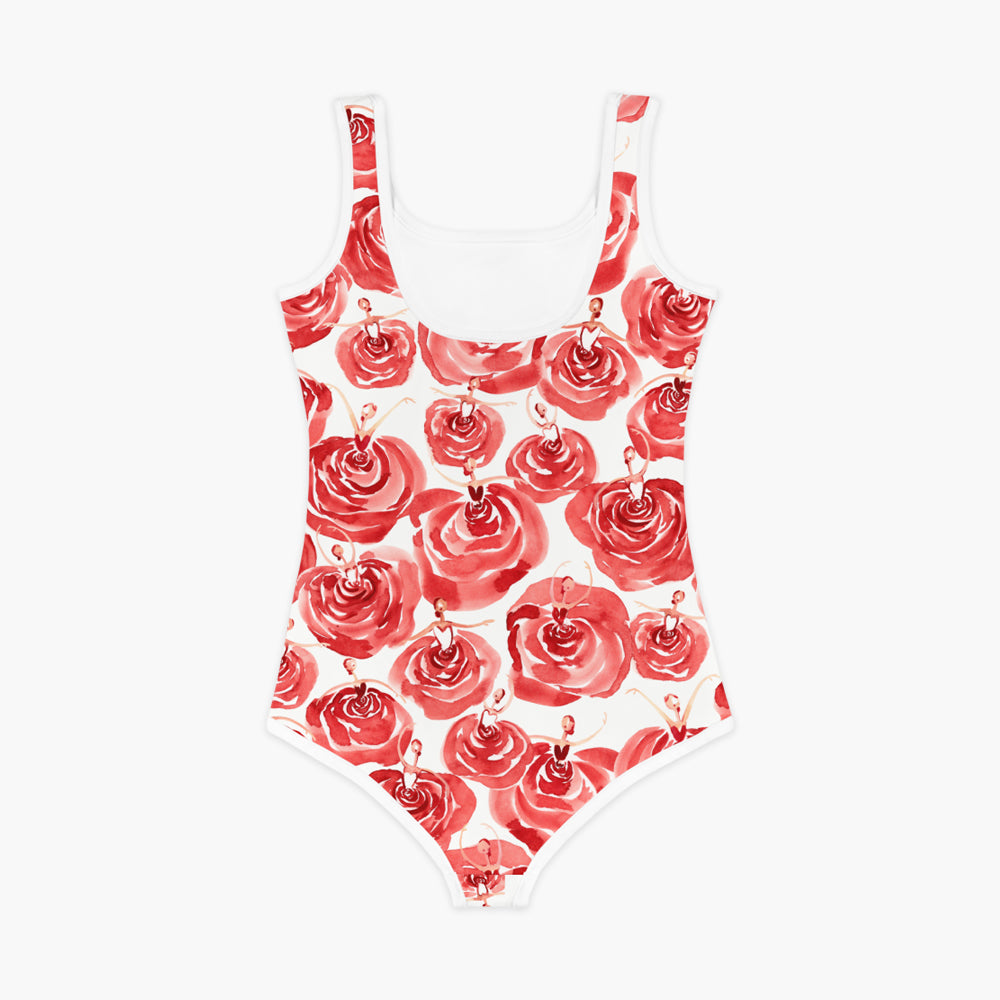 Waltz of the Roses Kids Swimsuit/Leotard