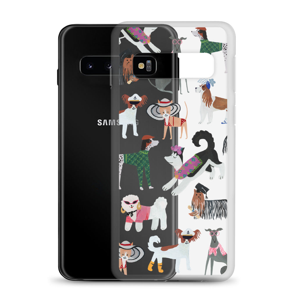 Party of Dogs Samsung Case | Animals, Samsung| Pointebrush Ballet Art and Lifestyle