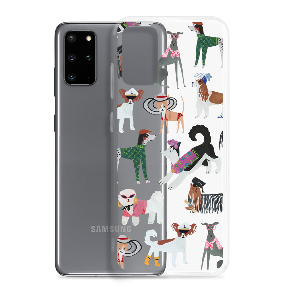 Party of Dogs Samsung Case | Animals, Samsung| Pointebrush Ballet Art and Lifestyle