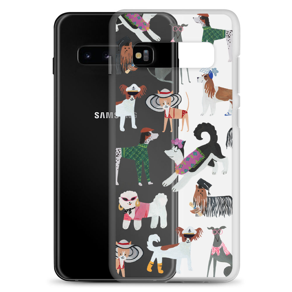 Party of Dogs Samsung Case | Animals, Samsung| Pointebrush Ballet Art and Lifestyle