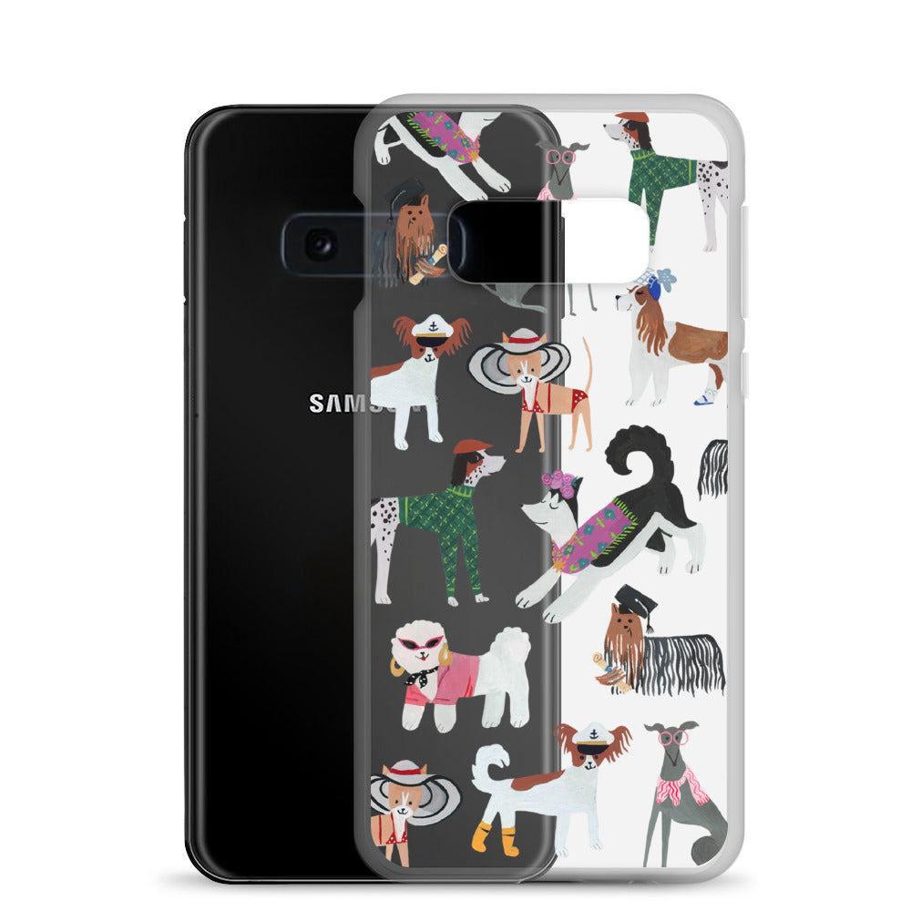 Party of Dogs Samsung Case | Animals, Samsung| Pointebrush Ballet Art and Lifestyle