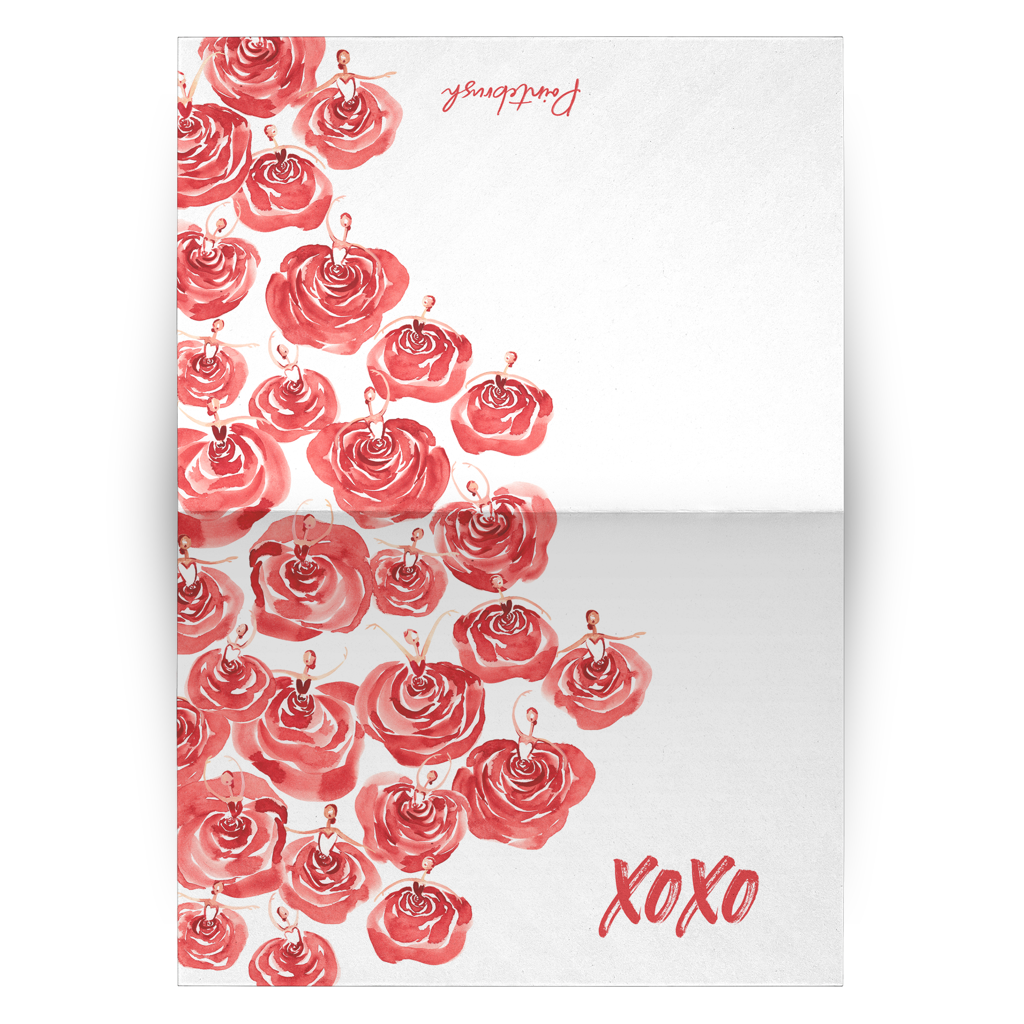 Xoxo Roses Greeting Card Set