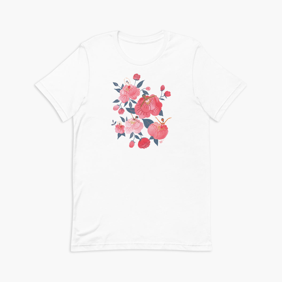 Waltz of the Peonies Youth T-Shirt