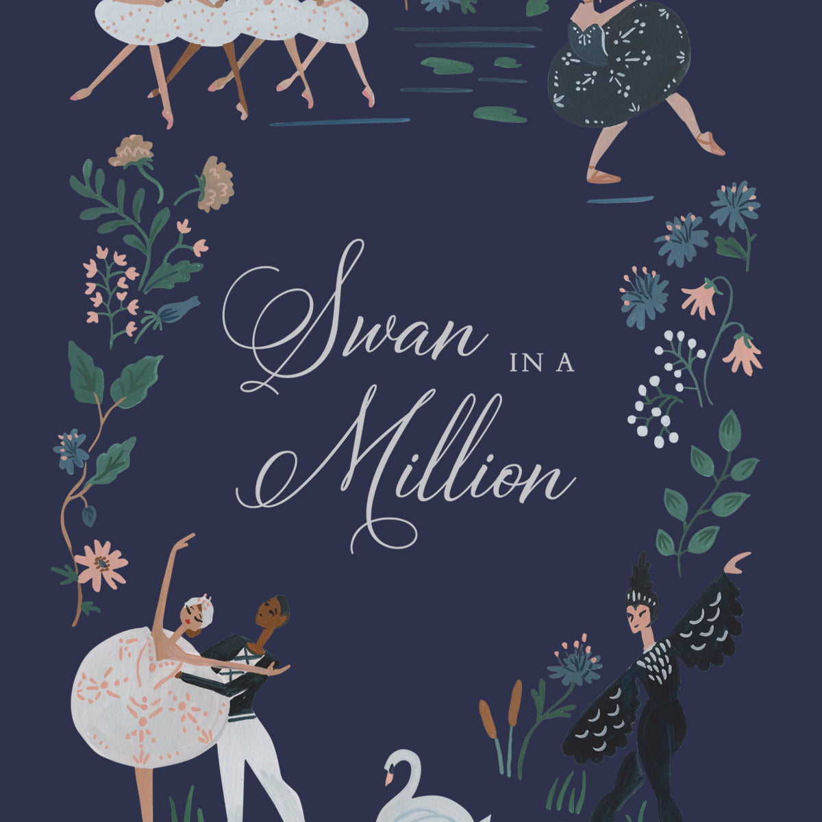 Swan in a Million Swan Lake T-Shirt