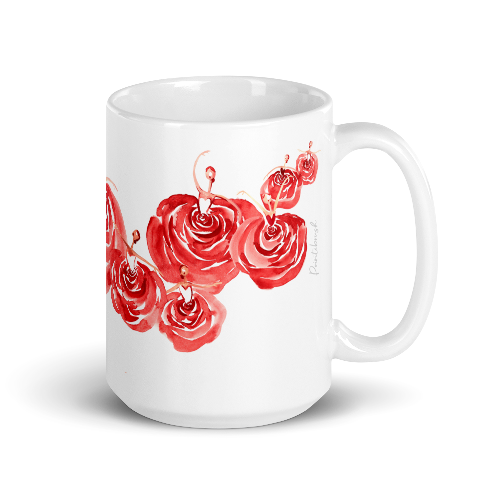 Waltz of the Roses mug