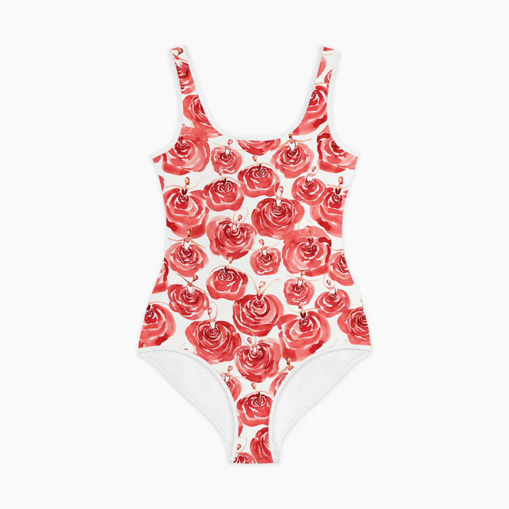 Waltz of the Roses Youth Swimsuit/Leotard