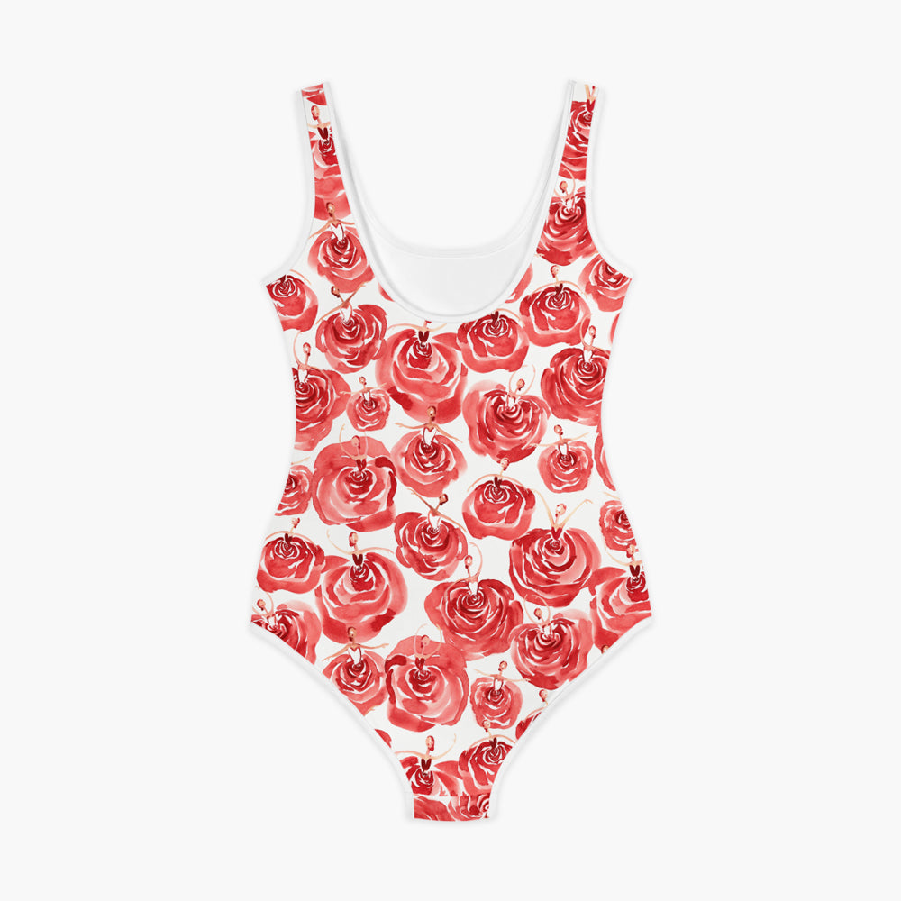 Waltz of the Roses Youth Swimsuit/Leotard